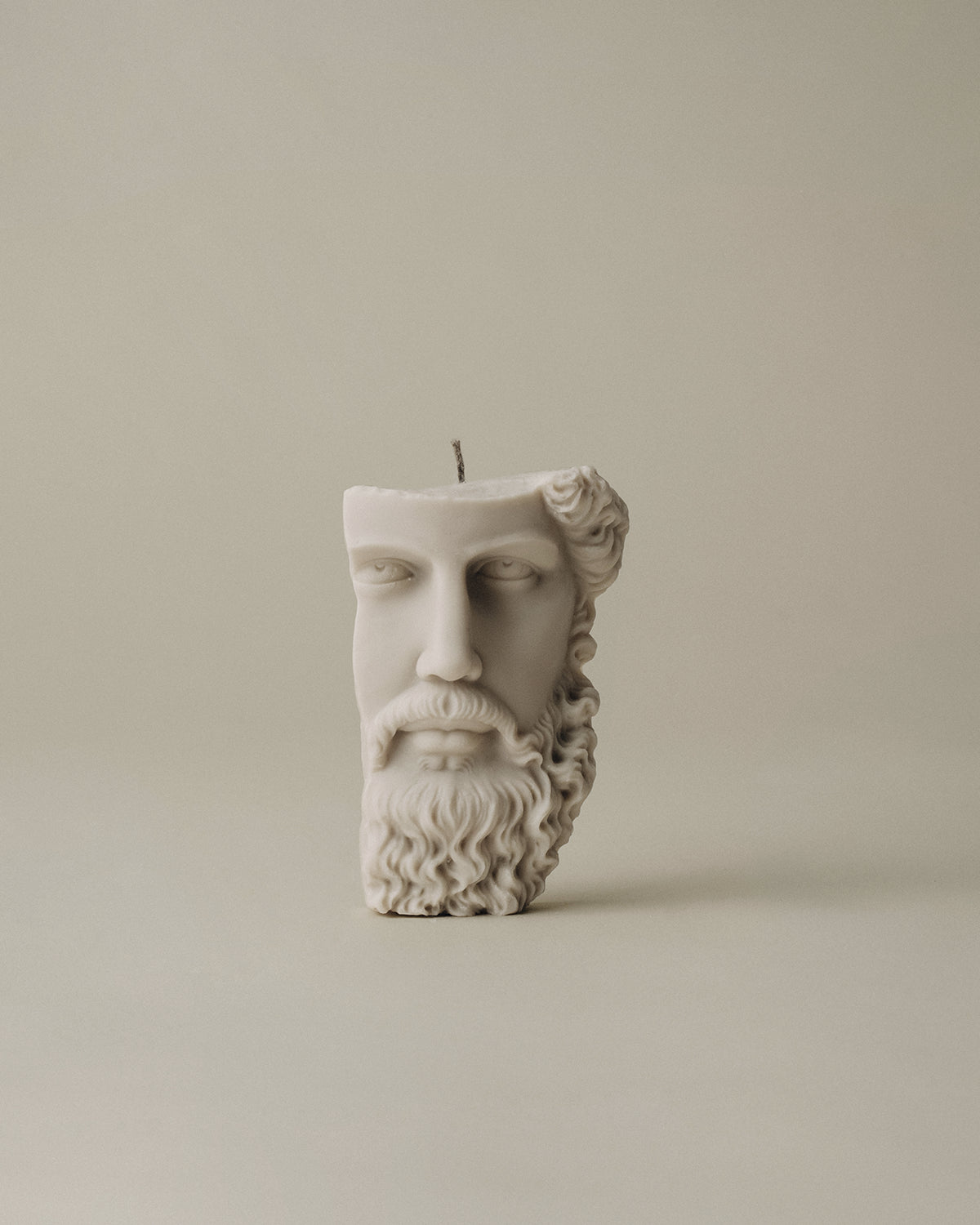 Greek Face Candle