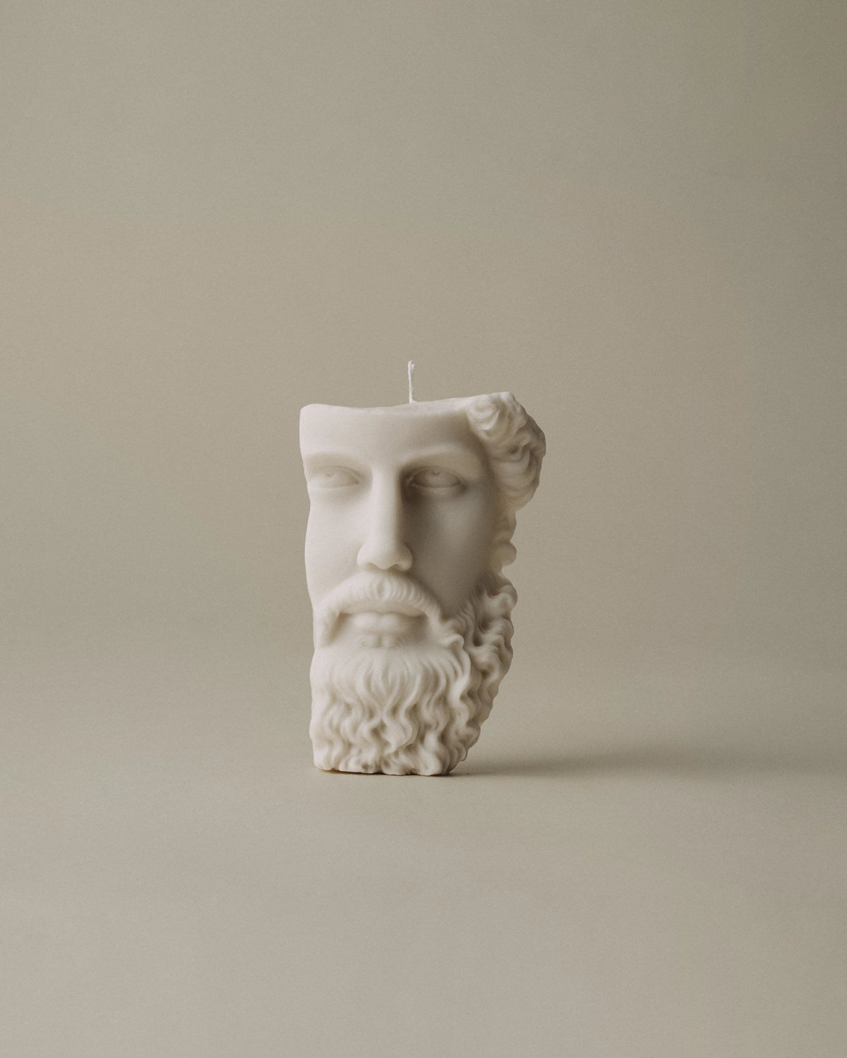 Greek Face Candle