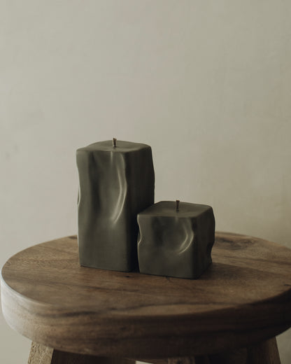 Raw Block Candle