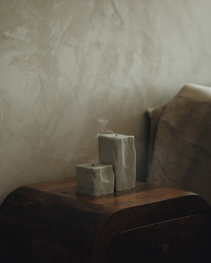 Raw Block Candle