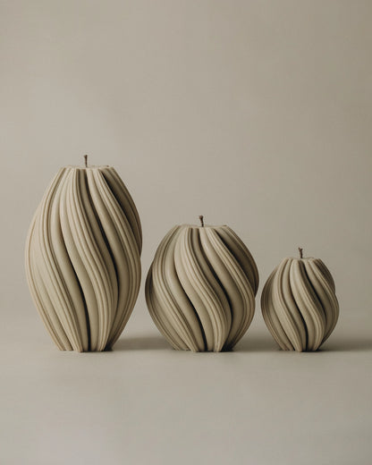 Swirl Candle