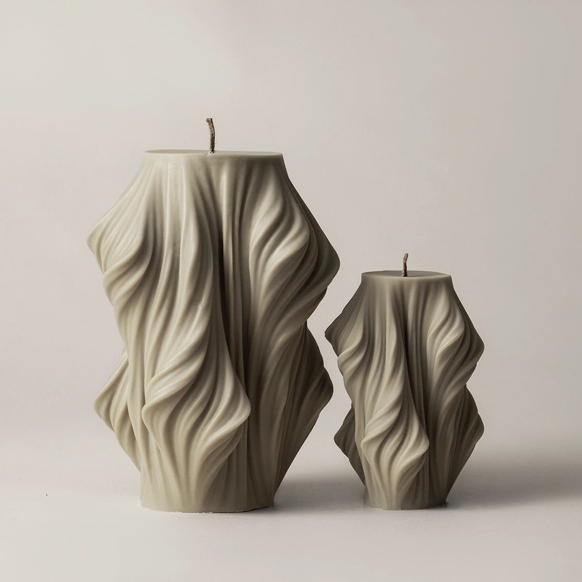 Cascading Wave Candle