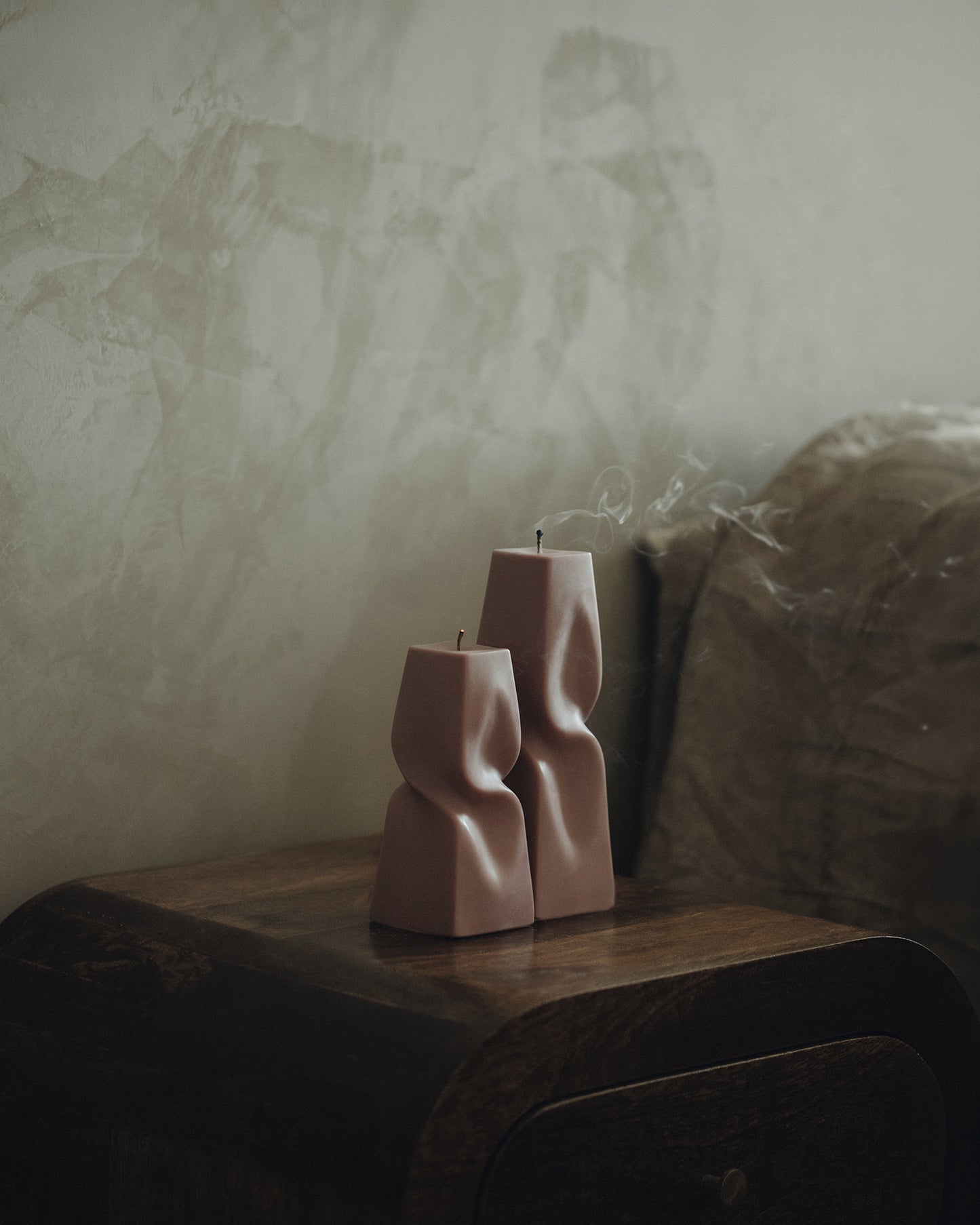 Twisted Pyramid Candle