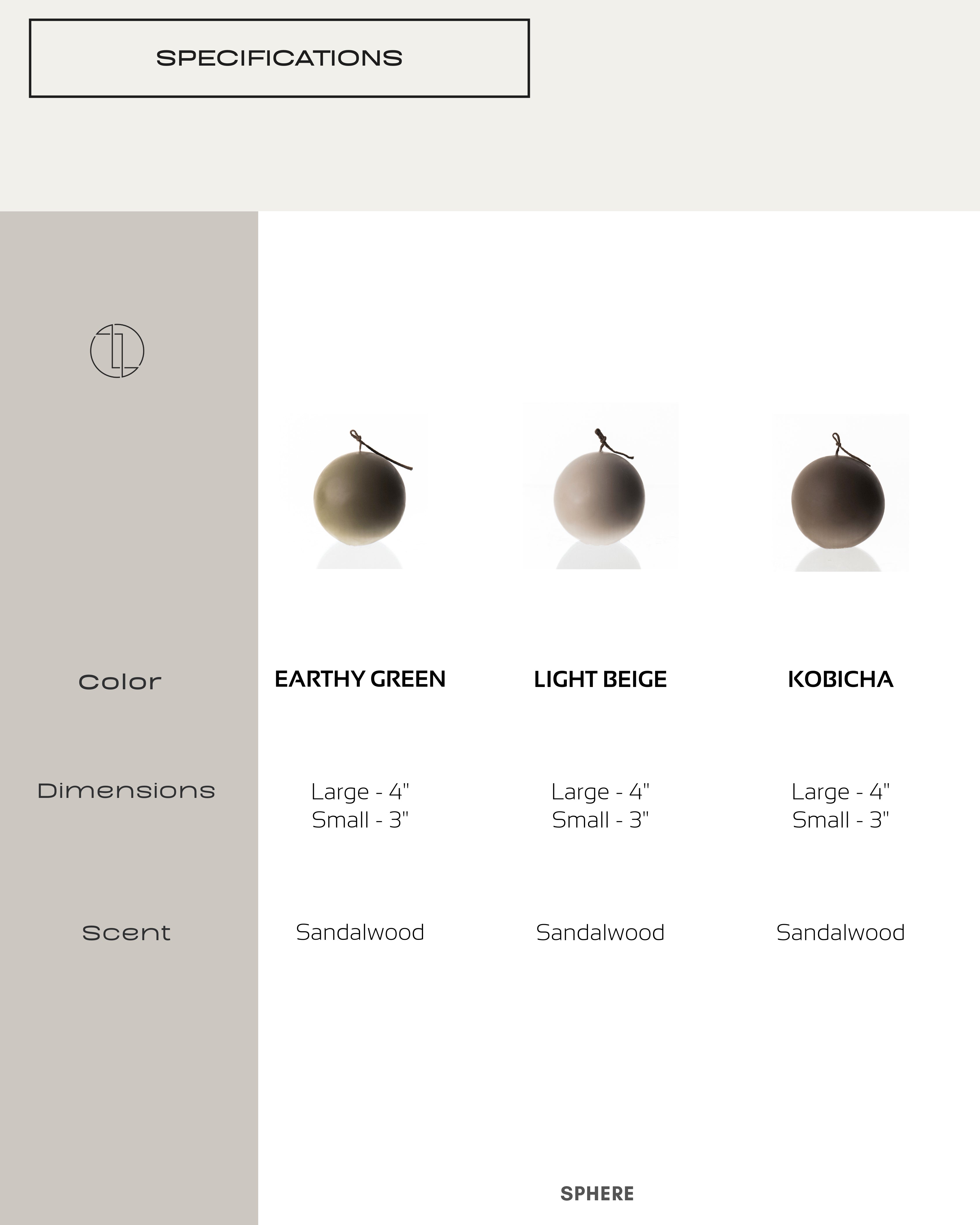 Sphere Candle