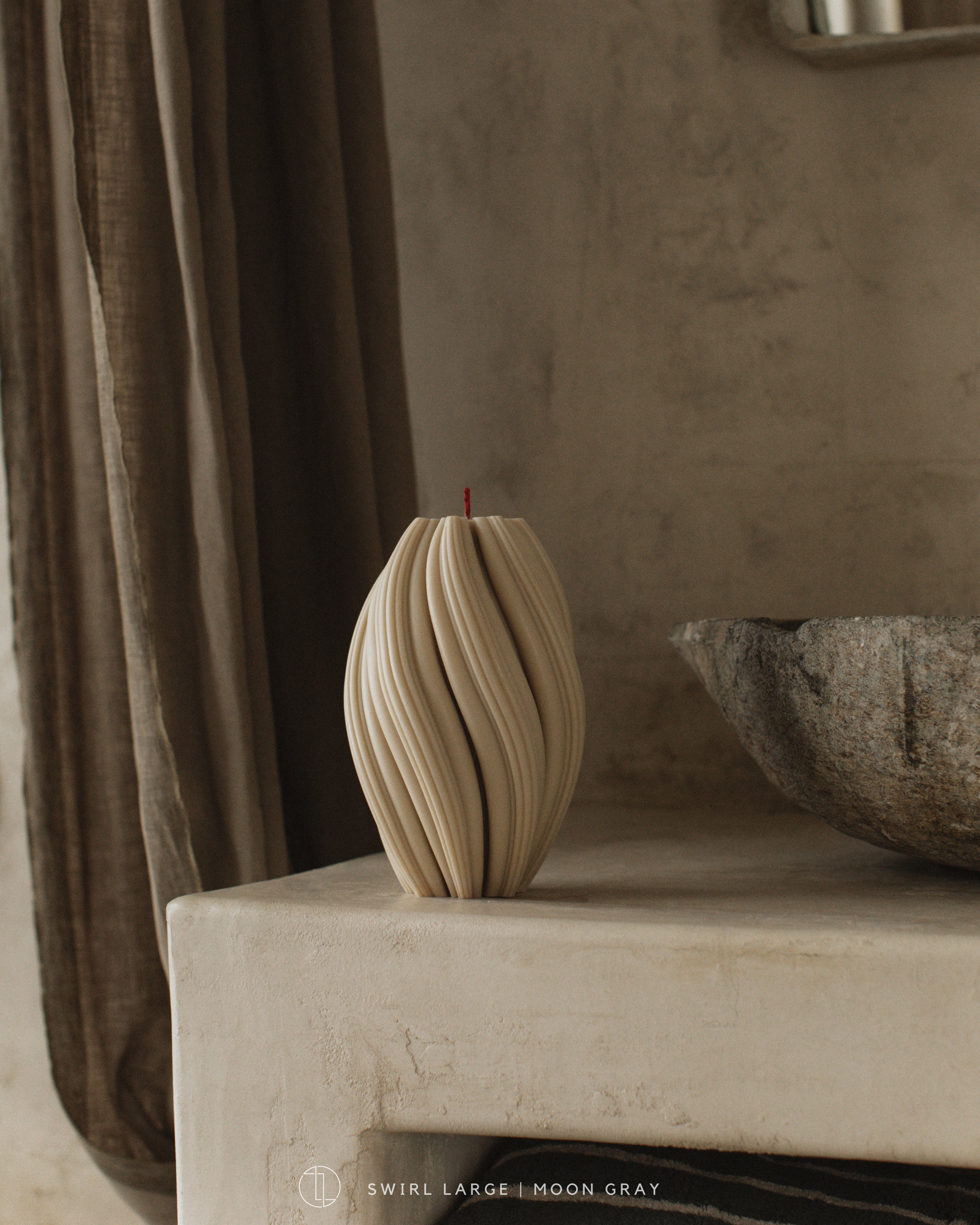 Swirl Candle